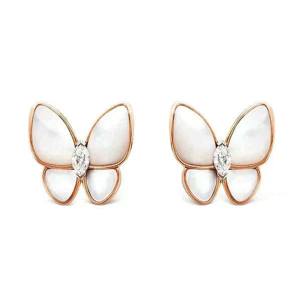 [⭐Sparkve]BUTTERFLY MOP DIAMOND EARRINGS