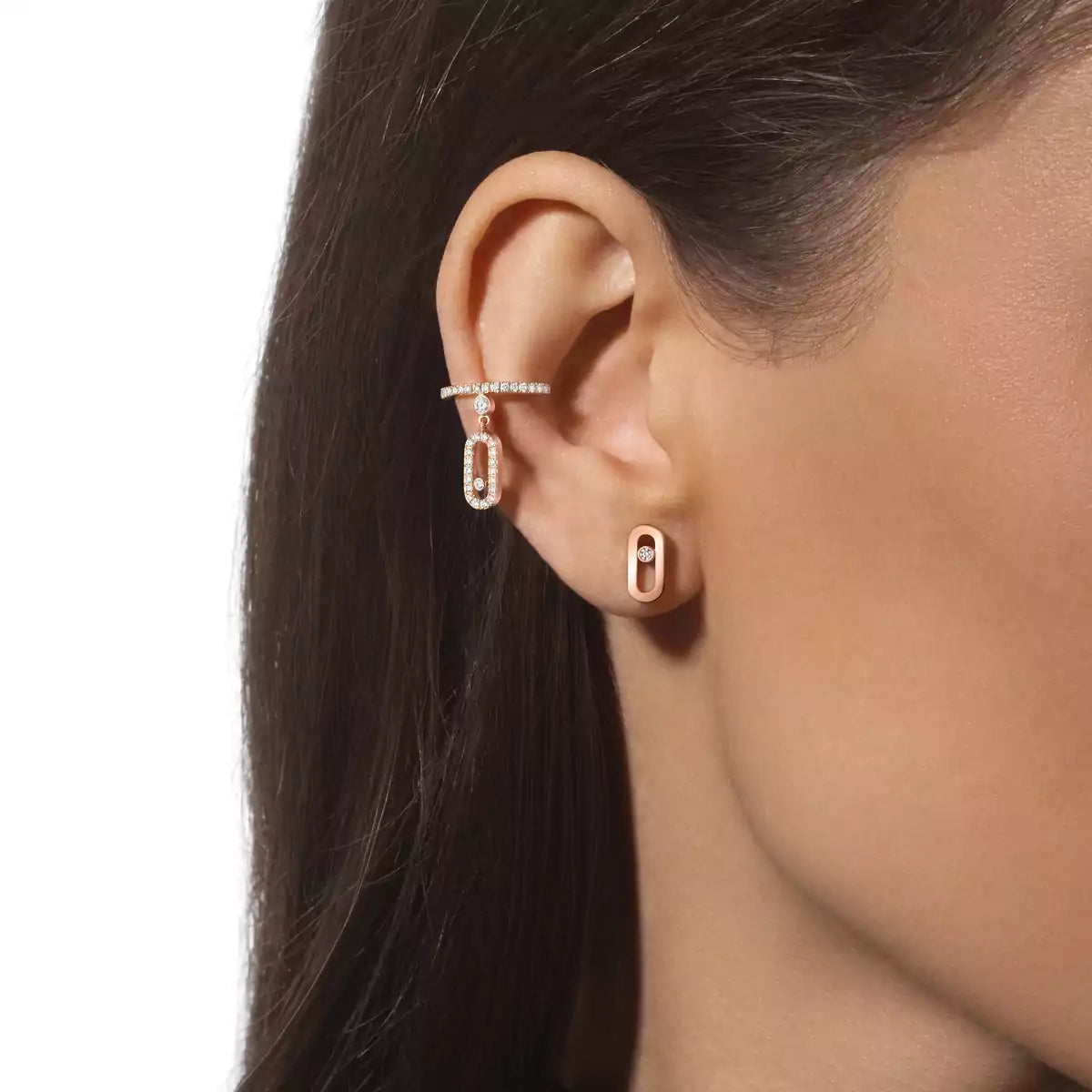 [⭐Sparkve]Move Uno Diamond Stud Earrings