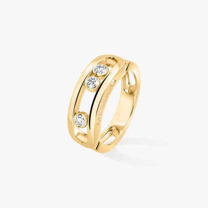 [⭐Sparkve] MoveGold Diamond Ring