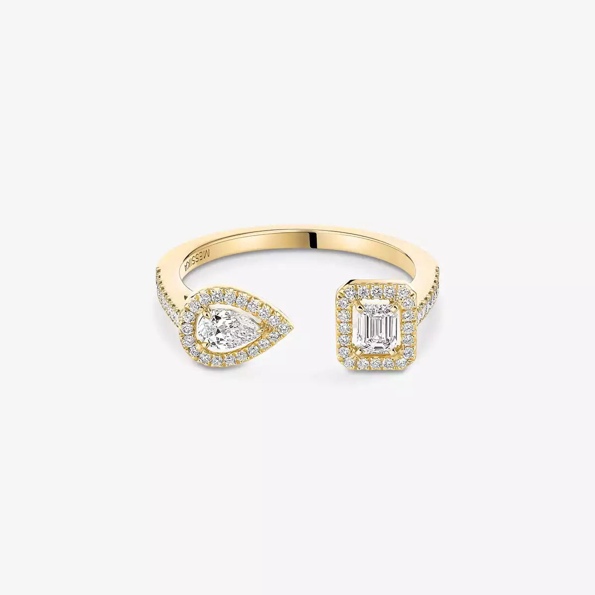 [⭐Sparkve]My Twin Toi Gold Diamond Ring