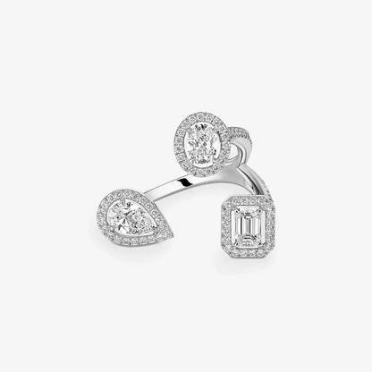 [[⭐Sparkve] Diamond Ring 0,25ct My Twin Trilogy