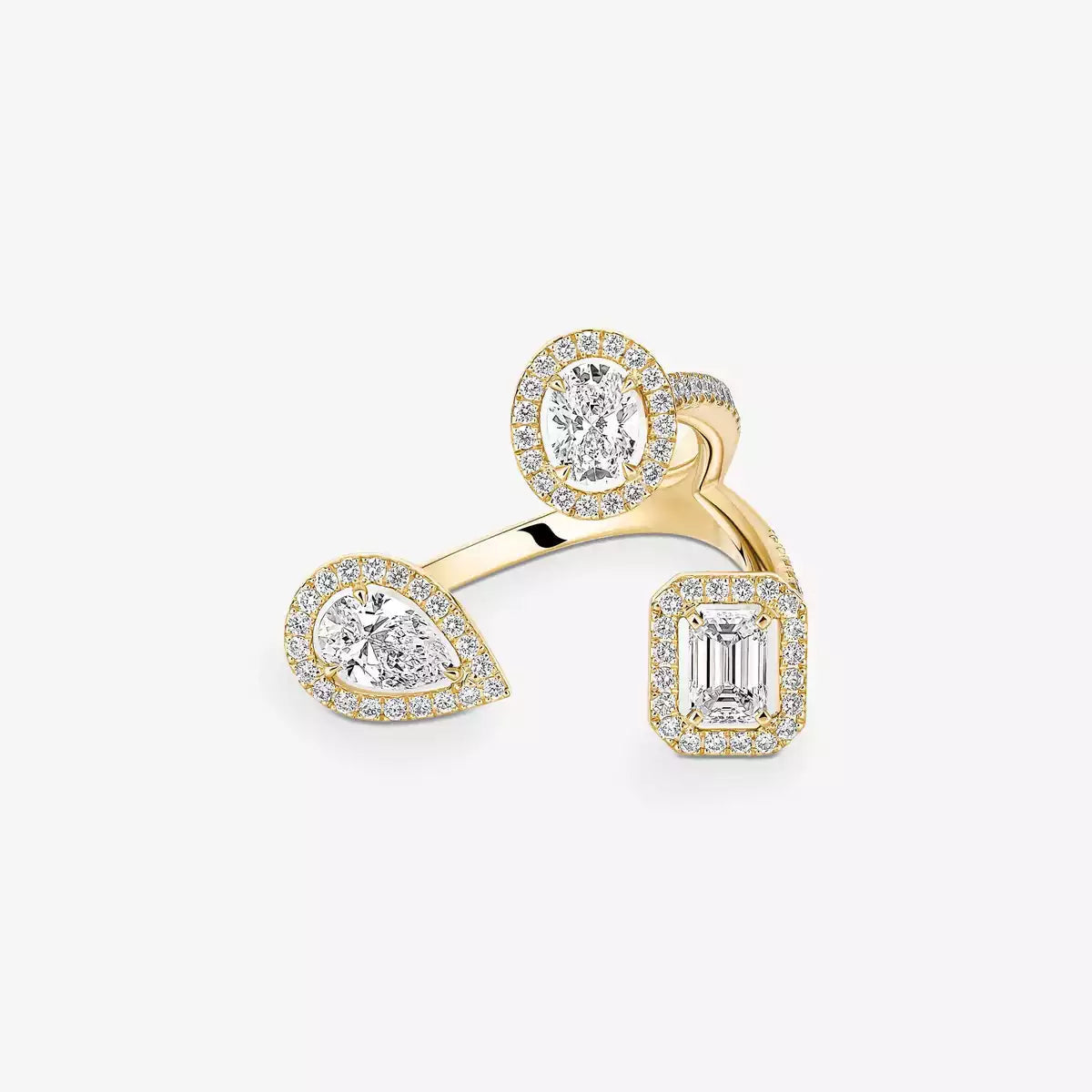 [[⭐Sparkve] Diamond Ring 0,25ct My Twin Trilogy