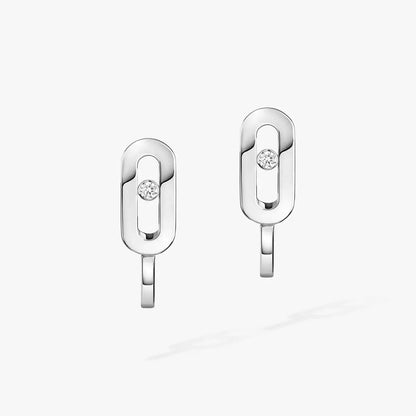 [⭐Sparkve]Diamond Mini Hoop Earrings Move Classique