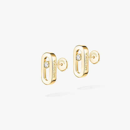 [⭐Sparkve]Move Uno Diamond Stud Earrings