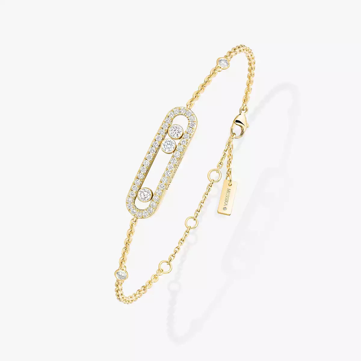[⭐Sparkve]Pavé Baby Move Diamond Bracelet