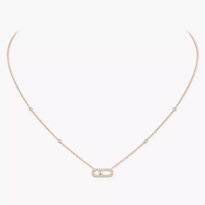 [⭐Sparkve]Diamond Necklace Move Uno