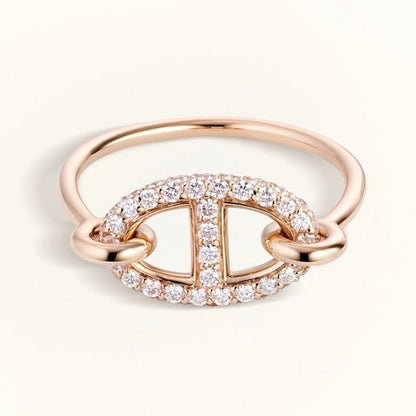 [⭐Sparkve]RONDE SMALL DIAMOND RING