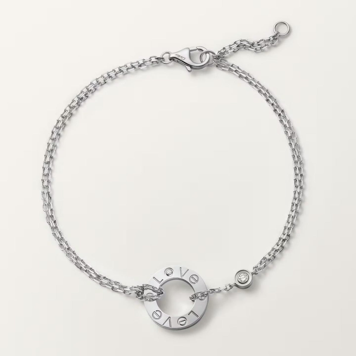 [⭐Sparkve]LOVE BRACELET 2 DIAMOND