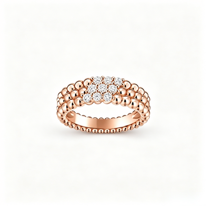 [⭐Sparkve] THREE-ROW DIAMOND RING