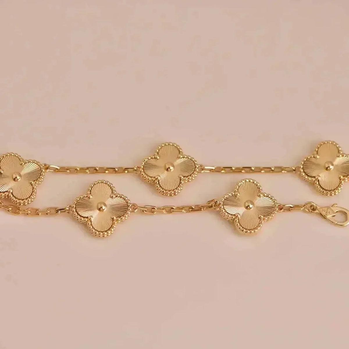 [⭐Sparkve] CLOVER 5 MOTIF LASER BRACELET COLLECTION
