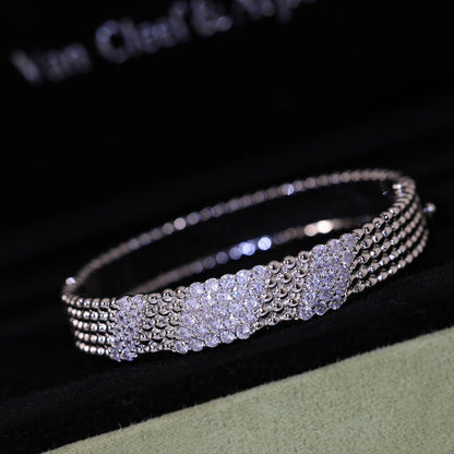 [⭐Sparkve]  FIVE-ROW DIAMOND BRACELET