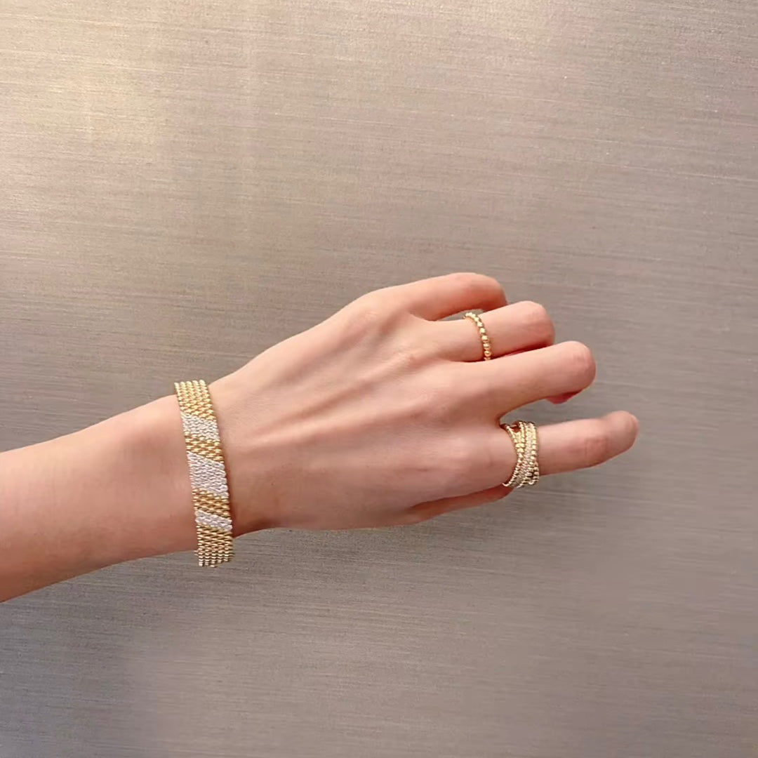 [⭐Sparkve]  FIVE-ROW DIAMOND BRACELET