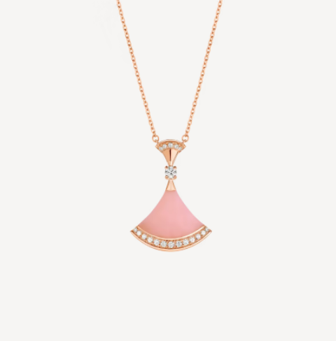 [⭐Sparkve]DREAM NECKLACE PINK OPAL