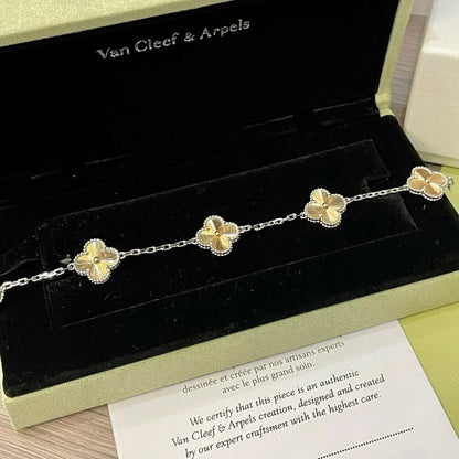 [⭐Sparkve] CLOVER 5 MOTIF LASER BRACELET COLLECTION