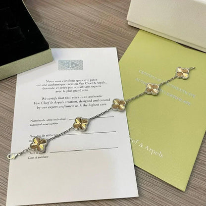 [⭐Sparkve] CLOVER 5 MOTIF LASER BRACELET COLLECTION