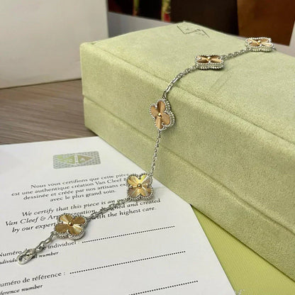 [⭐Sparkve] CLOVER 5 MOTIF LASER BRACELET COLLECTION