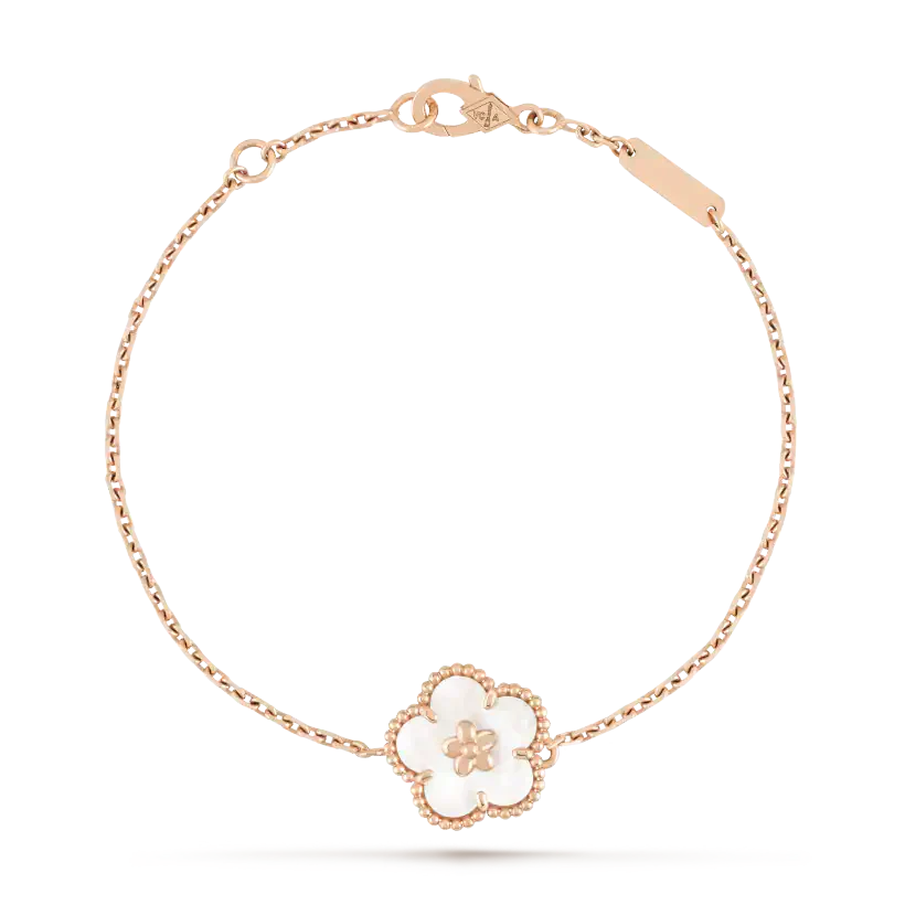 [⭐Sparkve]Sparkve WHITE MOP PLUM BLOSSOM  BRACELET