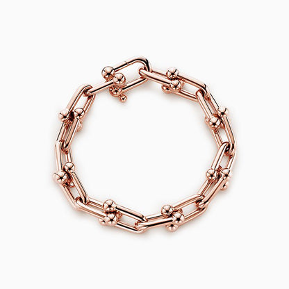 [⭐Sparkve Jewels]HARDWEAR BRACELET PINK GOLD AND SILVER