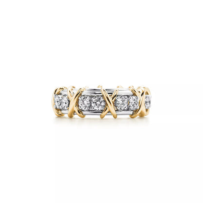 [⭐Sparkve Jewels]SIXTEEN STONE RING GOLD