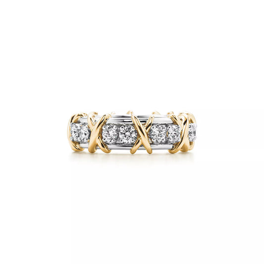 [⭐Sparkve Jewels]SIXTEEN STONE RING GOLD