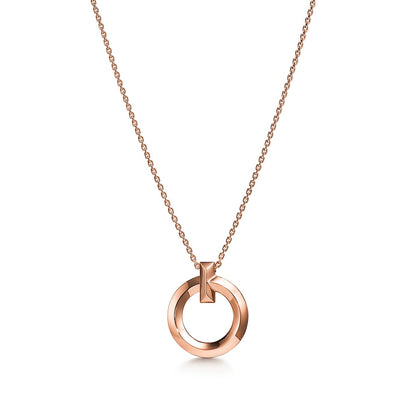 [⭐Sparkve Jewels]T1 CIRCLE MEDIUM NECKLACE