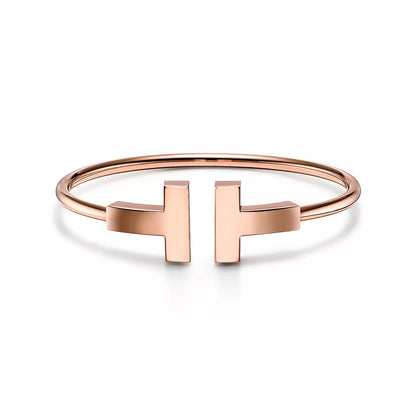 [⭐Sparkve Jewels]T WIDE WIRE BRACELET