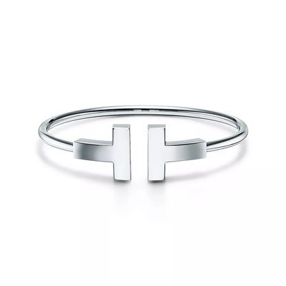 [⭐Sparkve Jewels]T WIDE WIRE BRACELET