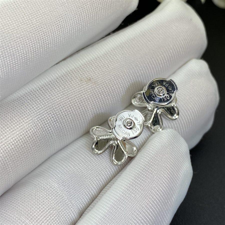 [⭐Sparkve]FRIVOLE MINI SILVER FLOWER EARRINGS