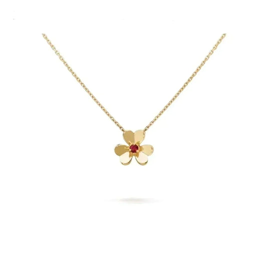 [⭐Sparkve]FRIVOLE GOLD FLOWER NECKLACE