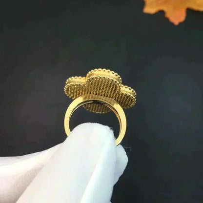 [⭐Sparkve]CLOVER MALACHITE RING