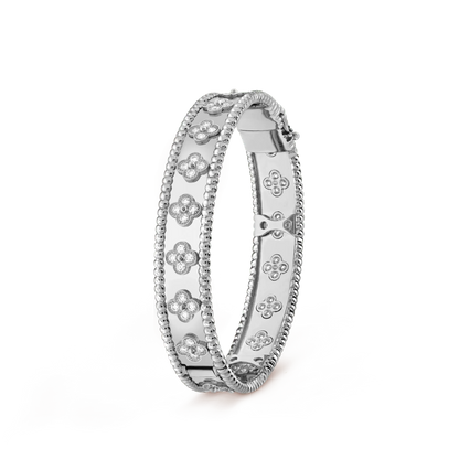 [⭐Sparkve]CLOVER BRACELET 8MM DIAMONDS