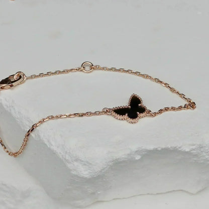 [⭐Sparkve]BUTTERFLY ONYX  BUTTERFLY BRACELET