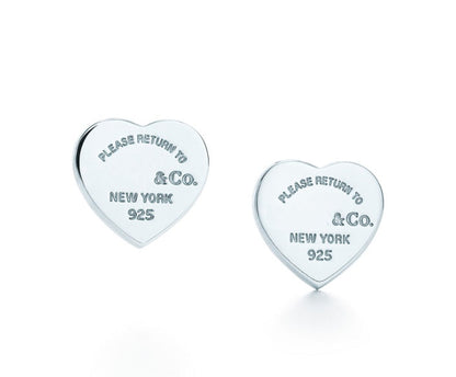 [⭐Sparkve Jewels]RETURN TO TIF LOVE SILVER EARRINGS
