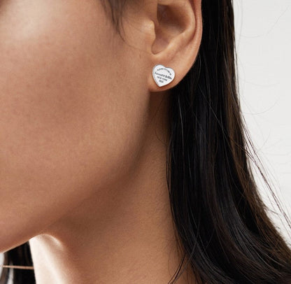 [⭐Sparkve Jewels]RETURN TO TIF LOVE SILVER EARRINGS