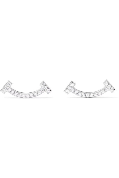 [⭐Sparkve Jewels]SMILE DIAMOND EARRINGS