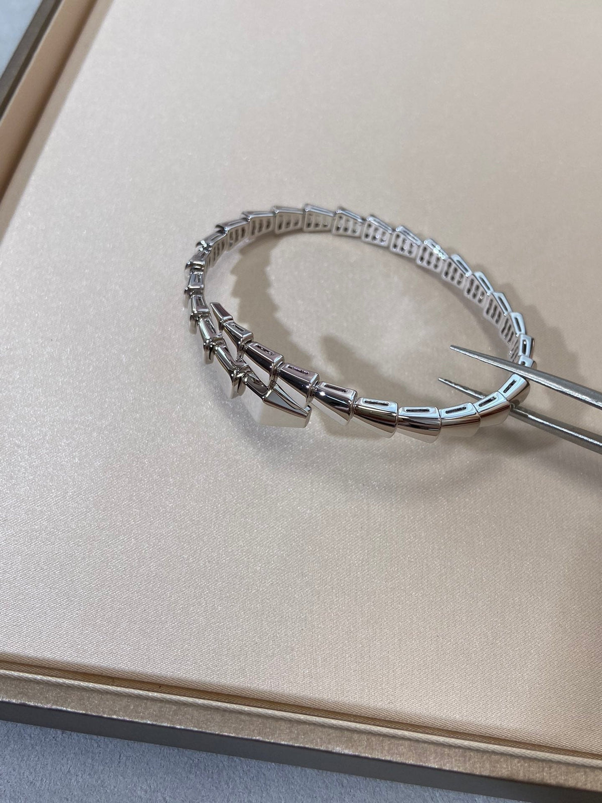 [⭐Sparkve]SERPENTI VIPER SILVER BRACELET