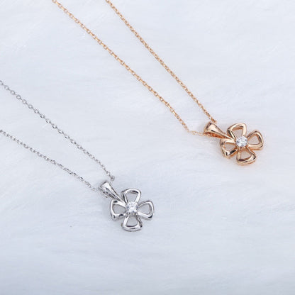 [⭐Sparkve]FIOREVER NECKLACE DIAMOND CENTER