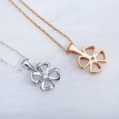 [⭐Sparkve]FIOREVER NECKLACE DIAMOND CENTER